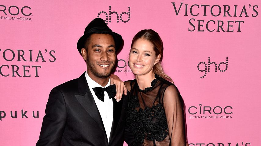 Sunnery James und Doutzen Kroes auf der Victoria's Secret Fashion Show 2014