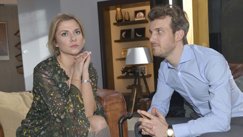 Valentina Pahde und Thaddäus Meilinger bei GZSZ
