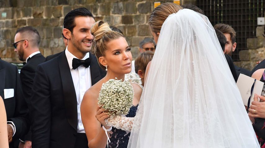 Sylvie Meis & Charbel Aouad auf der Hochzeit von Victoria Swarovski