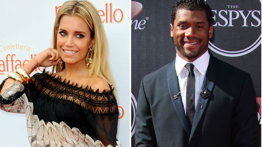 Sylvie van der Vaart und Russell Wilson