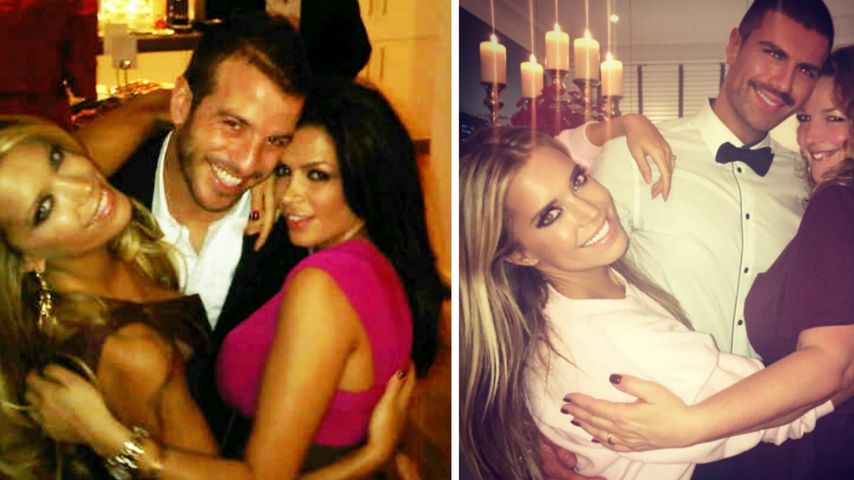 Sabia Boulahrouz, Sylvie van der Vaart, Rafael van der Vaart und André Borchers
