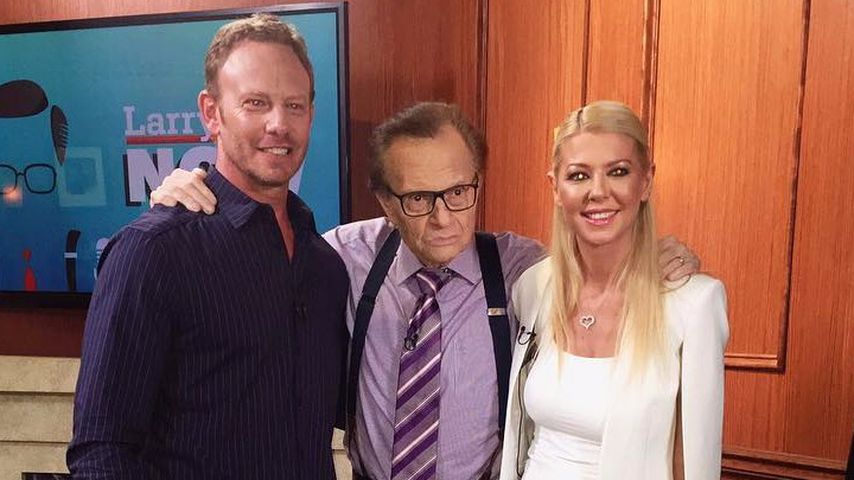 Ian Ziering, Larry King und Tara Reid