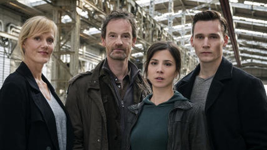 Anna Schudt, Jörg Hartmann, Aylin Tezel und Rick Okon, Darsteller aus dem Dortmunder "Tatort"
