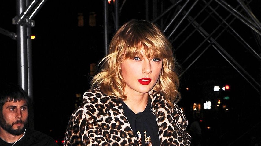 Taylor Swift im November 2016 auf dem Weg zu ihrem Apartment in New York