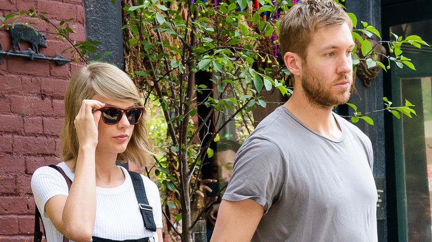 Taylor Swift & ihr Ex Calvin Harris in New York