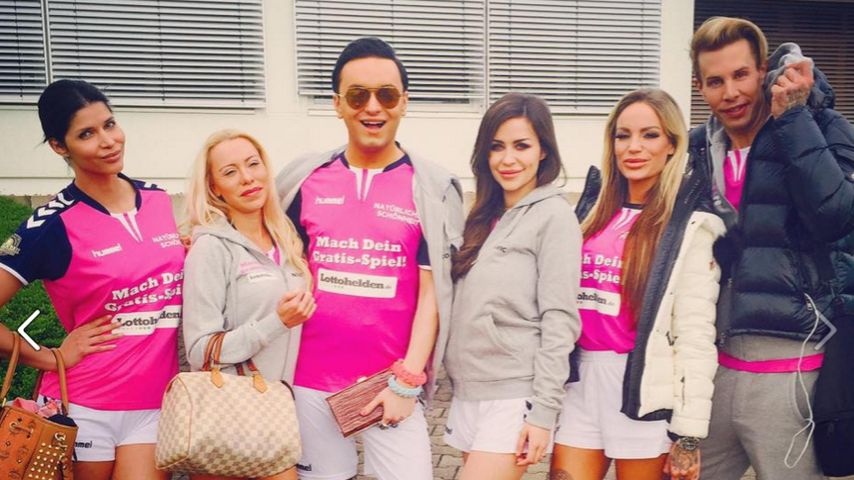 Gina-Lisa Lohfink, Florian Wess, Micaela Schäfer, Julian Stoeckel und Nina Kristin