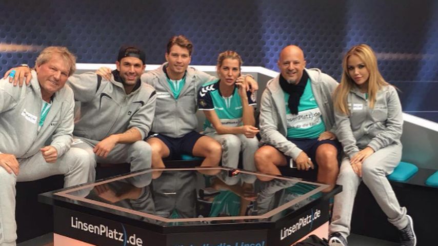 Kim Debkowski, Jay Khan, Raúl Richter und Giulia Siegel