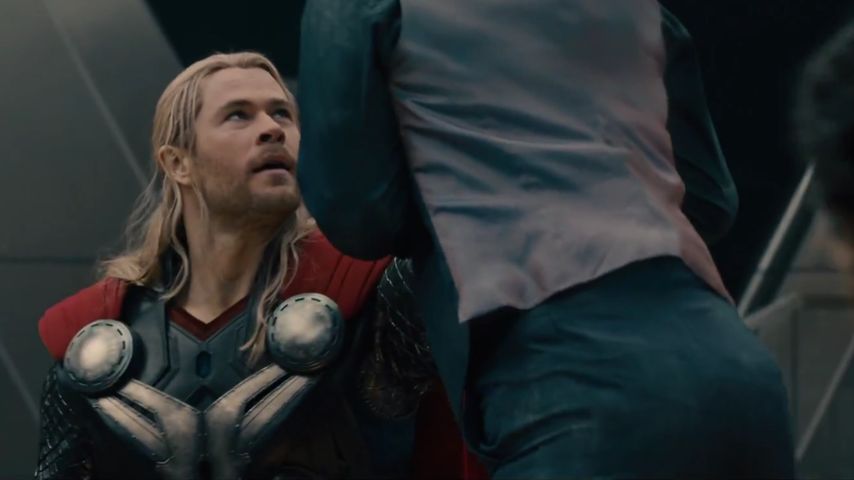 Chris Hemsworth und Robert Downey Junior