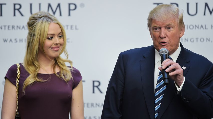 Tiffany und Donald Trump