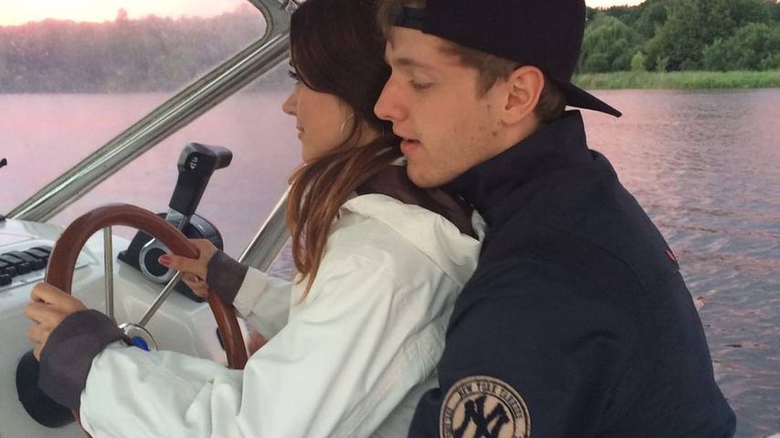 Timur Bartels und seine Freundin Michelle Math