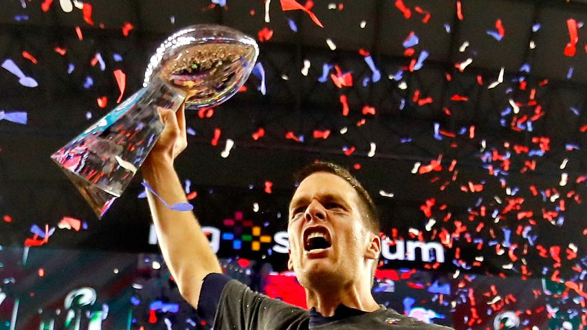 Tom Brady beim Super Bowl 2017 in Houston