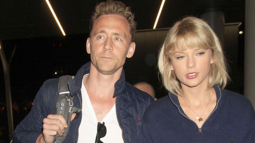 Tom Hiddleston & Taylor Swift am Flughafen von L.A.