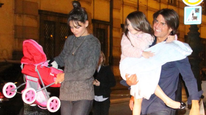 Katie Holmes, Suri Cruise und Tom Cruise