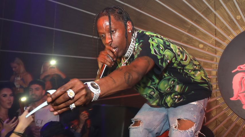 Travis Scott bei einem Konzert in Los Angeles