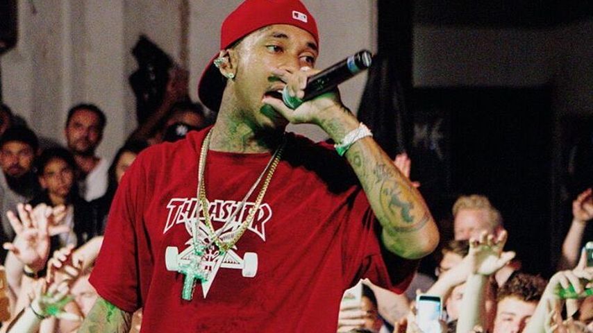 Tyga bei seinem Konzert in München