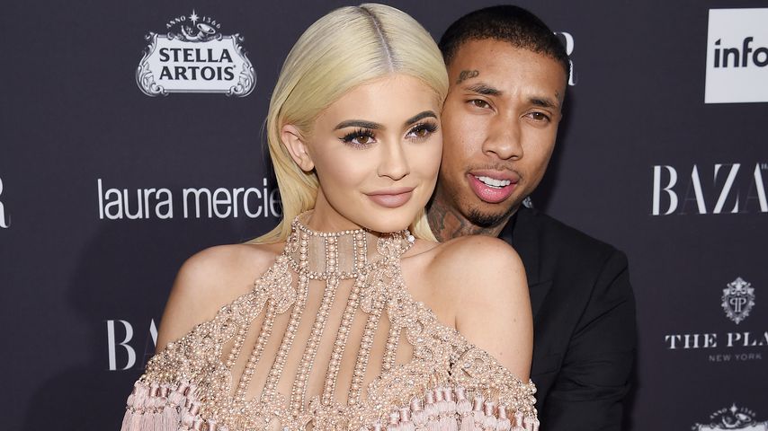 Kylie Jenner und Tyga bei einer "Harper's Bazaar"-Party in New York