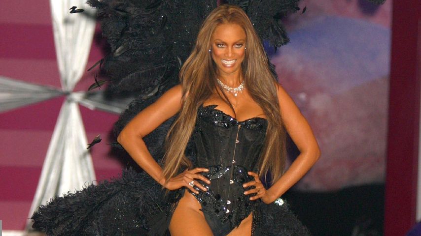 Tyra Banks bei einer Victoria's Secret Show