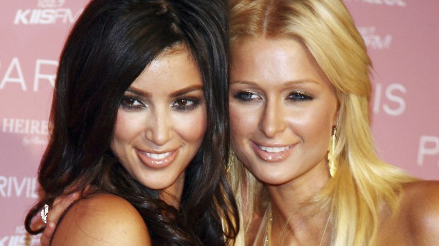 Kim Kardashian und Paris Hilton