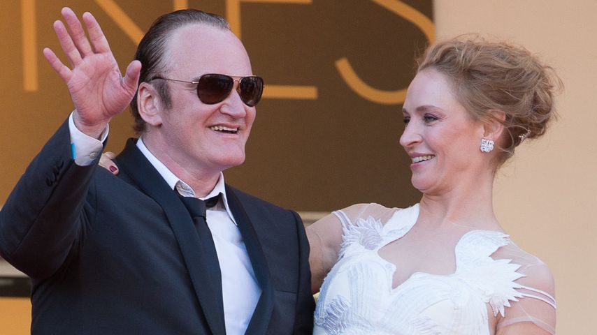 Quentin Tarantino und Uma Thurman