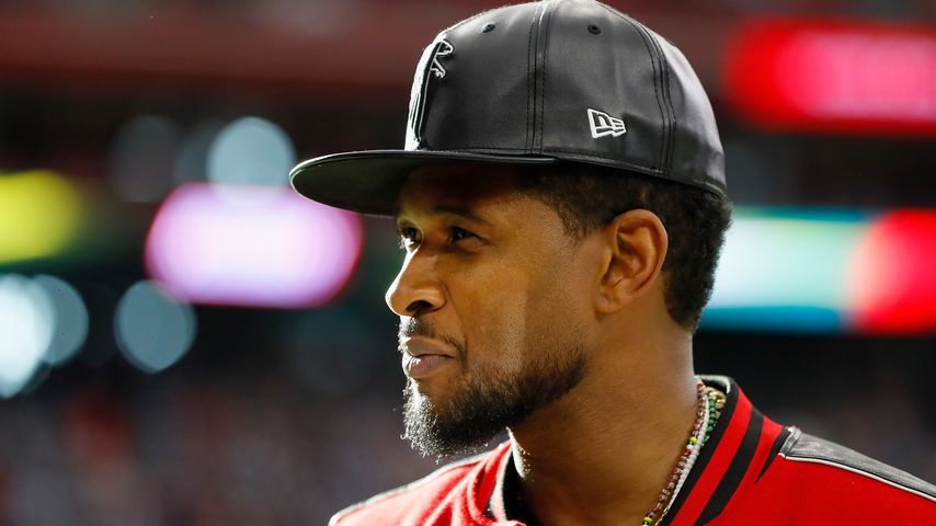 Usher beim Super Bowl 2017 in Houston