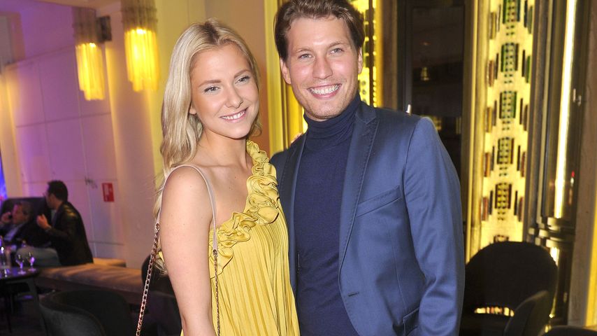 Das Schauspielerduo Valentina Pahde und Raúl Richter