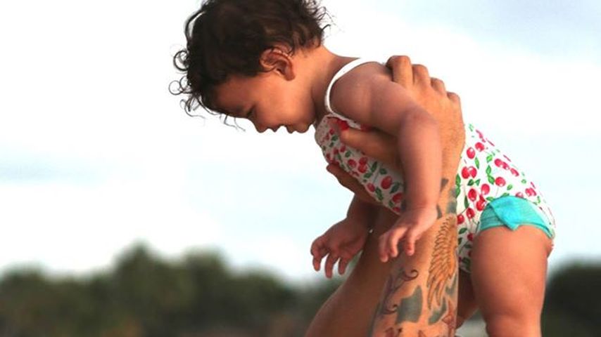 Vin Diesel mit seiner Tochter Pauline