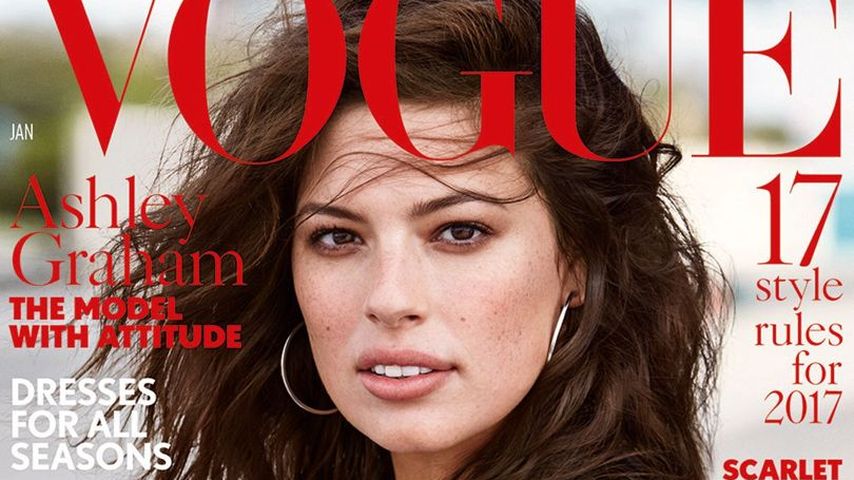 Ashley Graham auf dem Cover der Vogue
