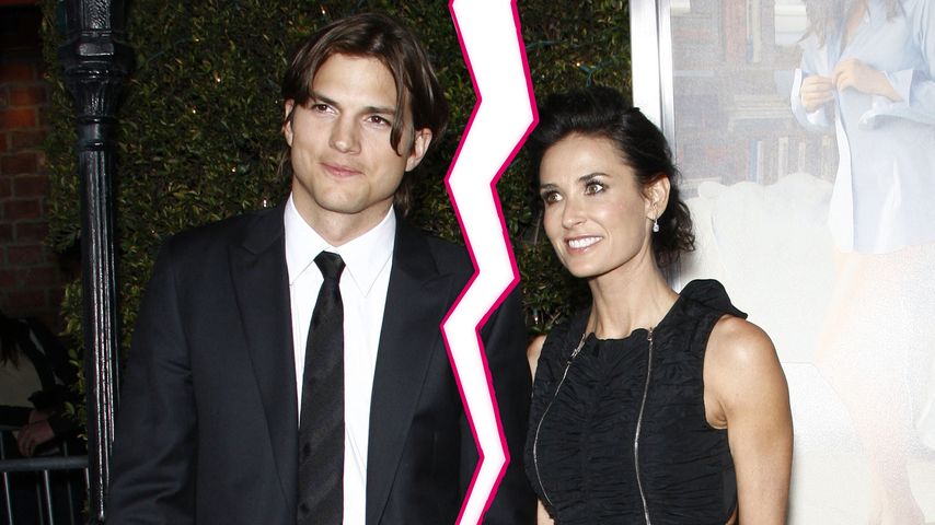 Ashton Kutcher und Demi Moore