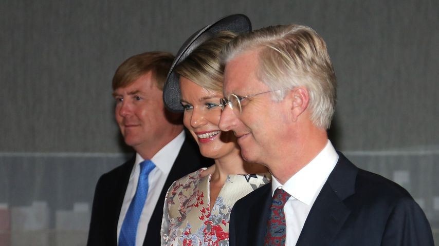 Willem-Alexander der Niederlande, Königin Mathilde und König Philippe von Belgien