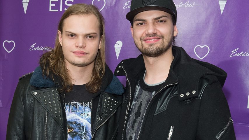 Wilson Gonzalez und Jimi Blue Ochsenknecht bei der EIS!-Party in Berlin