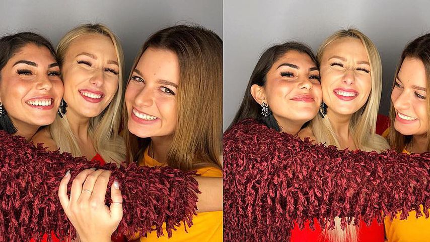 Yeliz Koc, Jessica Neufeld und Maxime Herbord, Bachelor-Kandidatinnen 2018