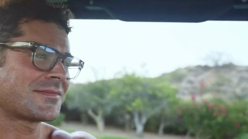Zac Efron auf dem Golfplatz