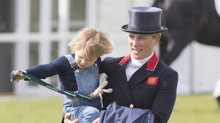 Zara Phillips mit ihrer Tochter Mia