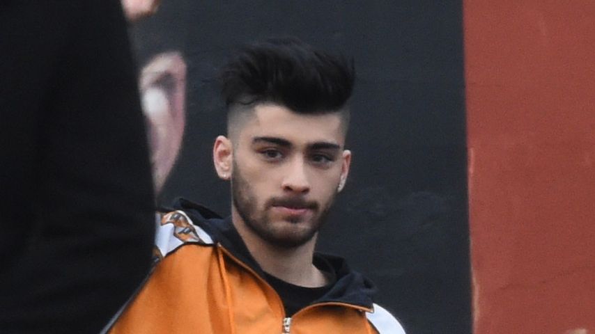 Zayn Malik bei einem Musikvideodreh