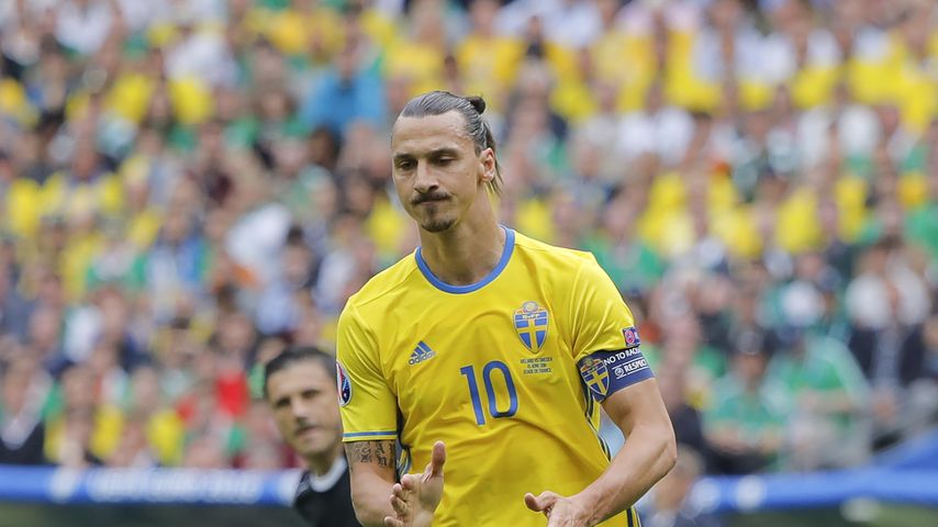 Zlatan Ibrahimovic beim Spiel Irland vs. Schweden bei der EM 2016
