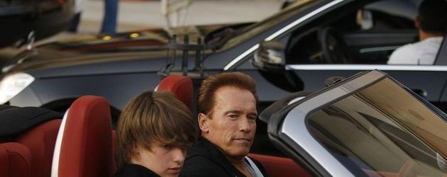 Arnold Schwarzenegger und Patrick Schwarzenegger Arnold Schwarzenegger und Patrick Schwarzenegger