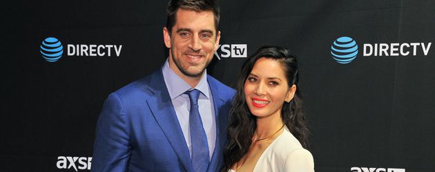 Aaron Rodgers und Olivia Munn in San Francisco Aaron Rodgers und Olivia Munn in San Francisco