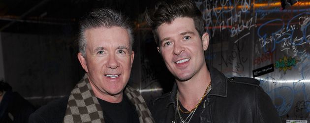 Alan und Robin Thicke beim Sundance Film Festival 2012 in Utah Alan und Robin Thicke beim Sundance Film Festival 2012 in Utah