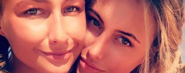 Alena Gerber mit ihrer Schwester Deborah Alena Gerber mit ihrer Schwester Deborah
