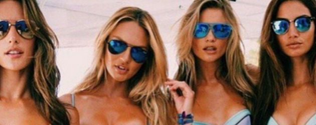 Alessandra Ambrosio, Candice Swanepoel, Behati Prinsloo und Lily Aldridge Alessandra Ambrosio, Candice Swanepoel, Behati Prinsloo und Lily Aldridge