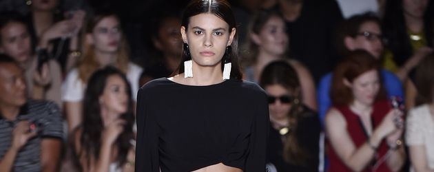 Alisar Ailabouni auf der New York Fashion Week Alisar Ailabouni auf der New York Fashion Week