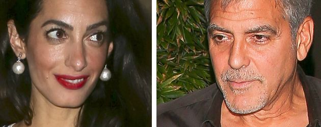 George Clooney und Amal Alamuddin George Clooney und Amal Alamuddin