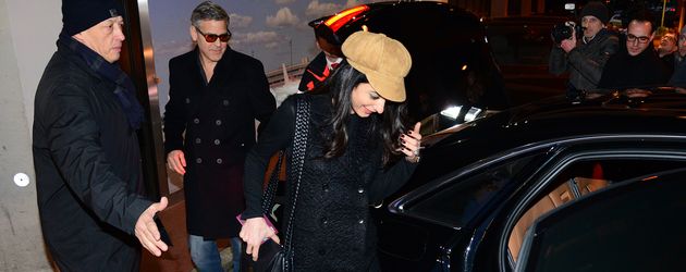 George Clooney und Amal Alamuddin George Clooney und Amal Alamuddin