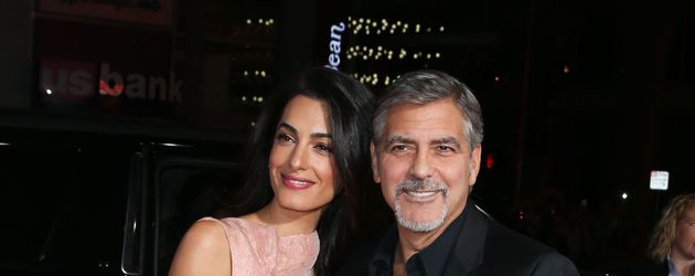 Amal und George Clooney auf dem Red Carpet Amal und George Clooney auf dem Red Carpet