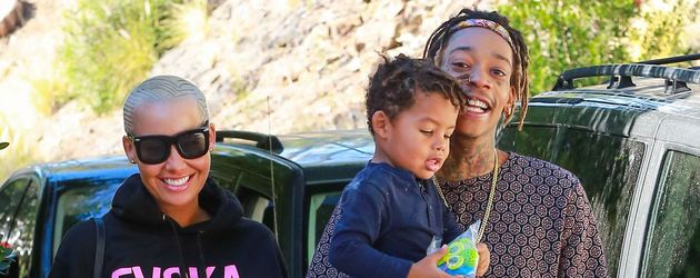 Amber Rose, Wiz Khalifa und Sebastian Taylor Thomaz Amber Rose, Wiz Khalifa und Sebastian Taylor Thomaz