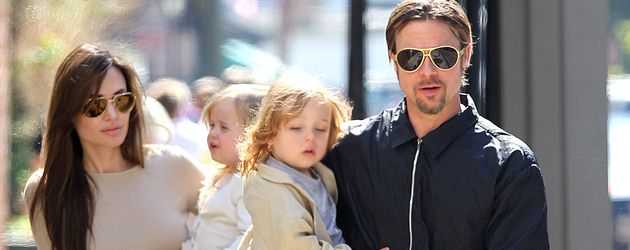 Angelina Jolie, Brad Pitt und die Kinder in New Orleans Angelina Jolie, Brad Pitt und die Kinder in New Orleans