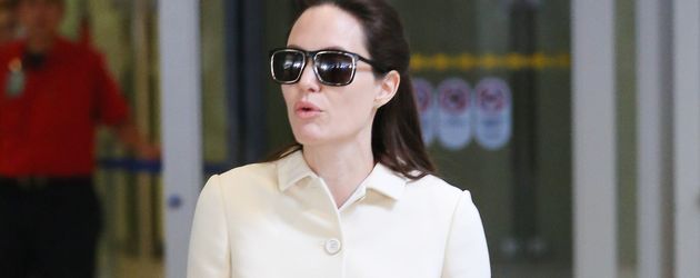 Angelina Jolie, Knox Jolie-Pitt und Vivienne Jolie-Pitt Angelina Jolie, Knox Jolie-Pitt und Vivienne Jolie-Pitt