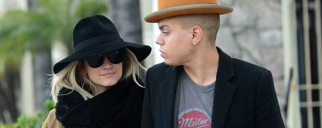 Ashlee Simpson und Evan Ross Ashlee Simpson und Evan Ross