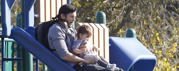 Ashton Kutcher und Tochter Wyatt 2016 Ashton Kutcher und Tochter Wyatt 2016