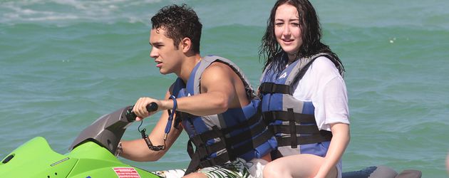 Austin Mahone und Noah Cyrus in Miami Austin Mahone und Noah Cyrus in Miami